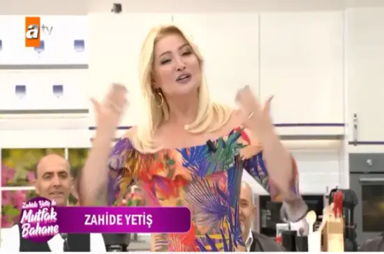 Zahide Yetiş Tv Çekimi