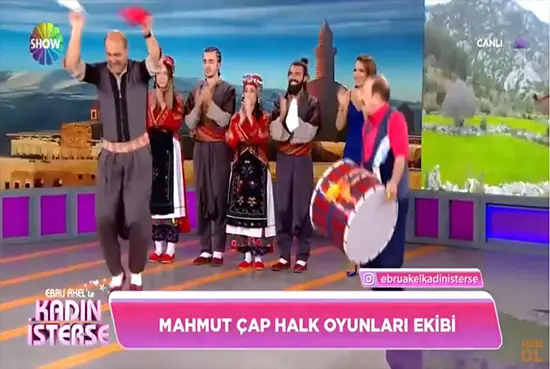 EBRU AKEL SHOW TV ÇEKİMİ